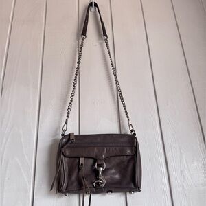 Rebecca Minkoff Gray Leather Crossbody Bag